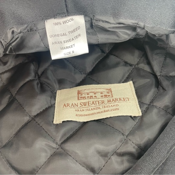 Donegal Tweed Wool News Boy Hat By Aran Sweater Market / Driving Cap - Picture 12 of 15